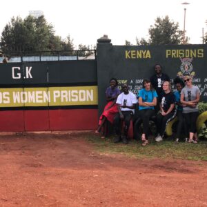 Volunteer helping Women in Prison in Kenya